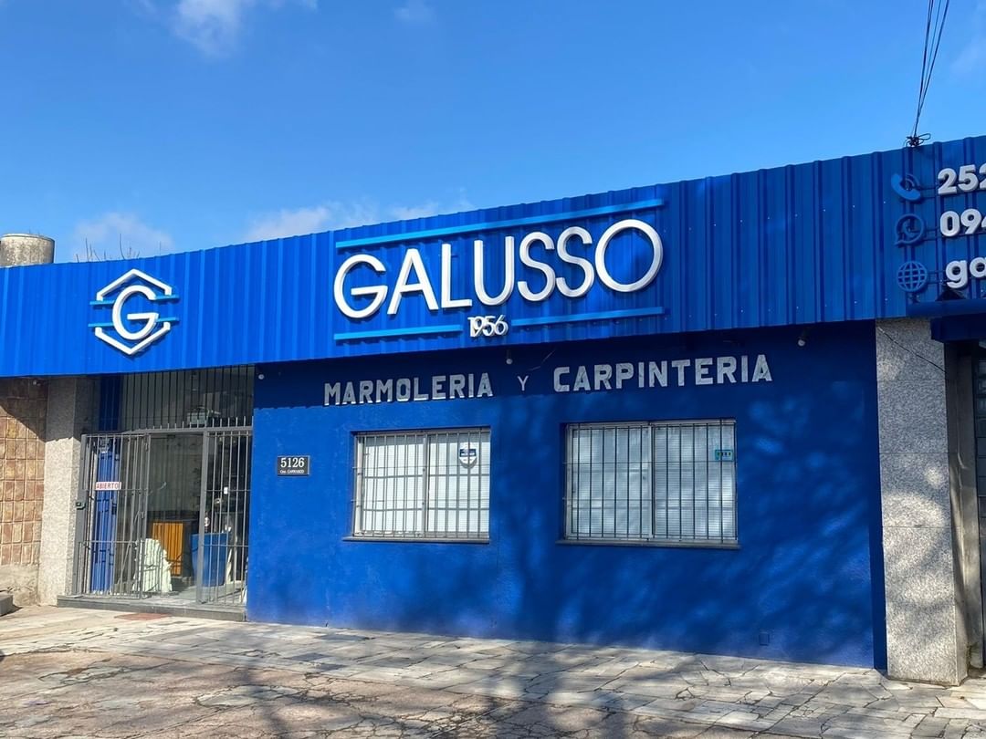 a marmoleria y carpinteria galusso