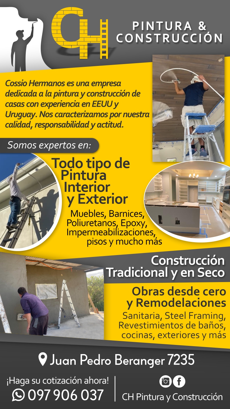 servicio pintura montevideo y ciudad Dde la costa