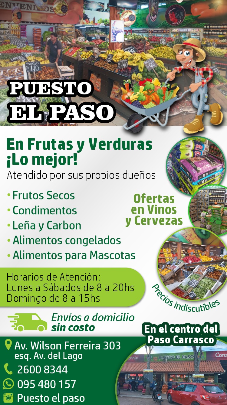 puesto el paso carrasco frutas verduras