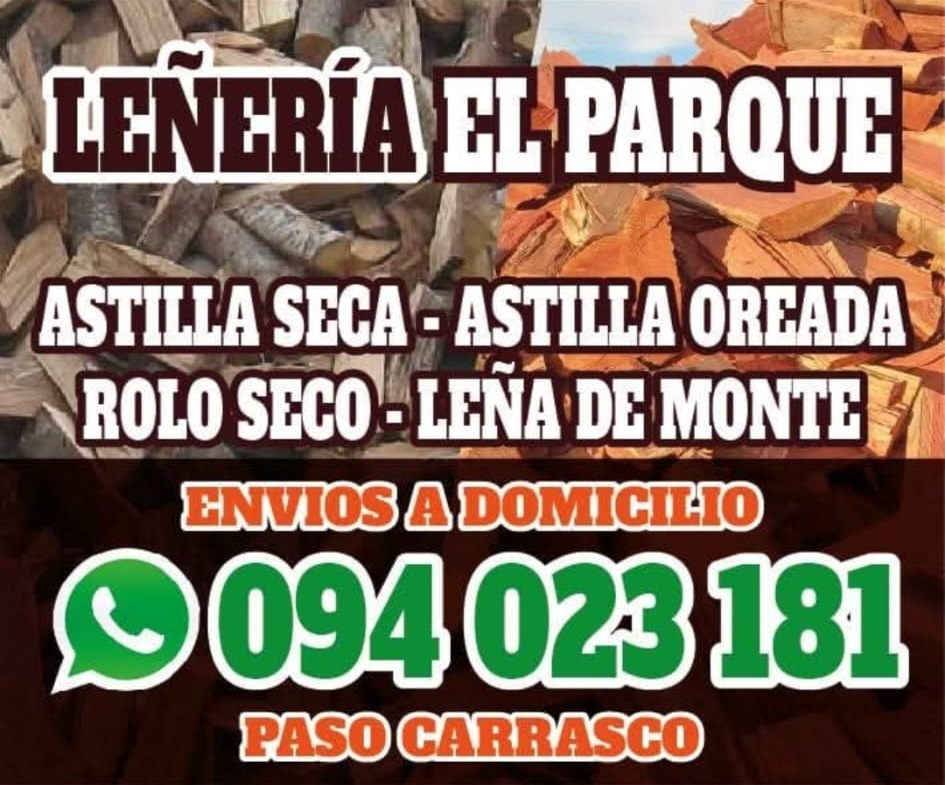 leña a domicilio leñeria del parque paso carrasco